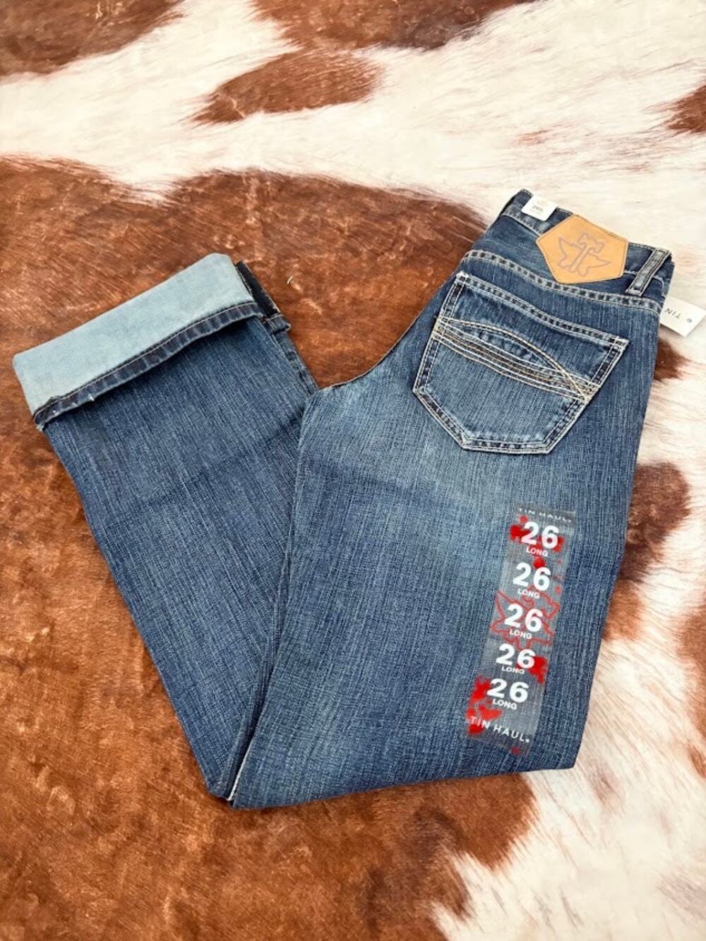 TINHAUL Mens Jagger Jeans Size 26L